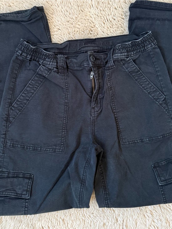 American Eagle Outfitters Pants - American Eagle Outfitters Charcoal Black Cargo Shorts